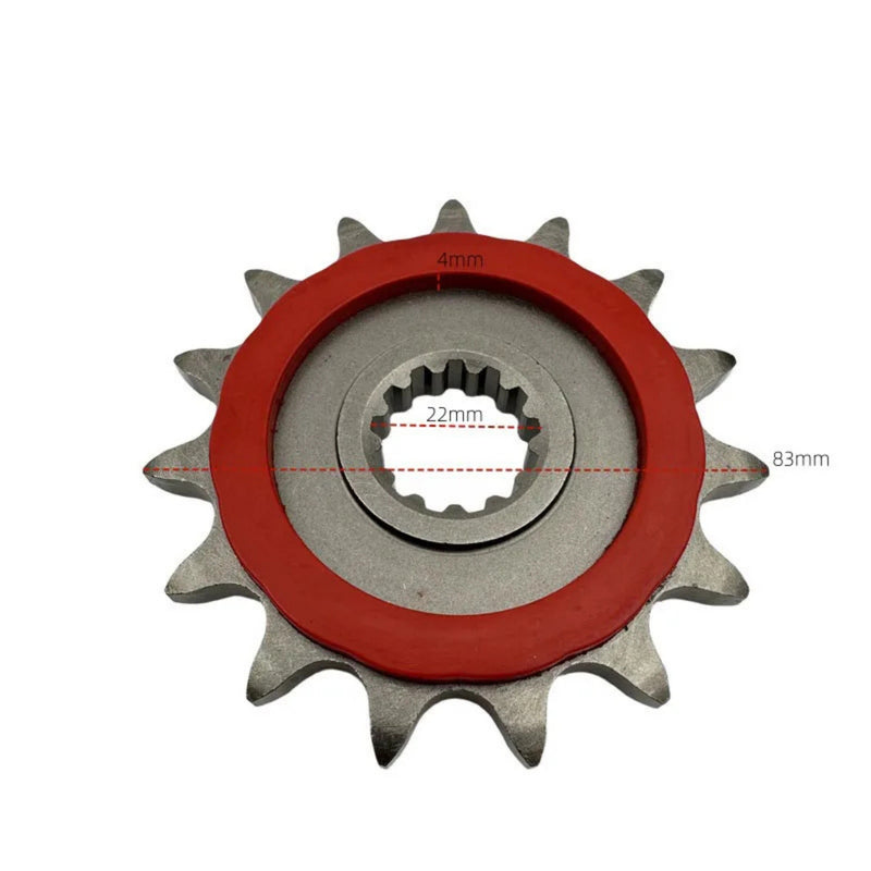 Zontes 250 310 350 Series 15T Front Sprocket – Main View